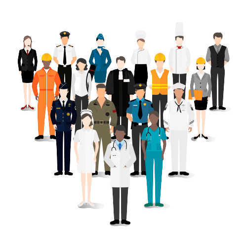 Students building their future careers